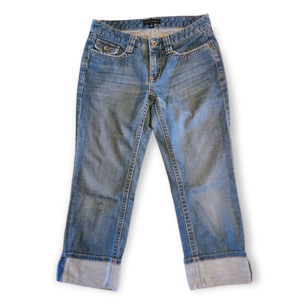 NWOT Banana Republic Cuff Jeans Size 4